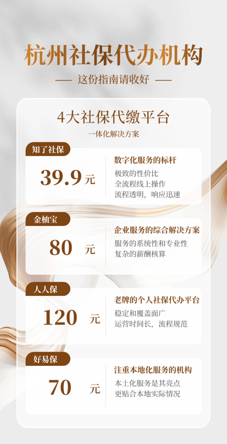 杭州社保代办机构:这份指南请收好